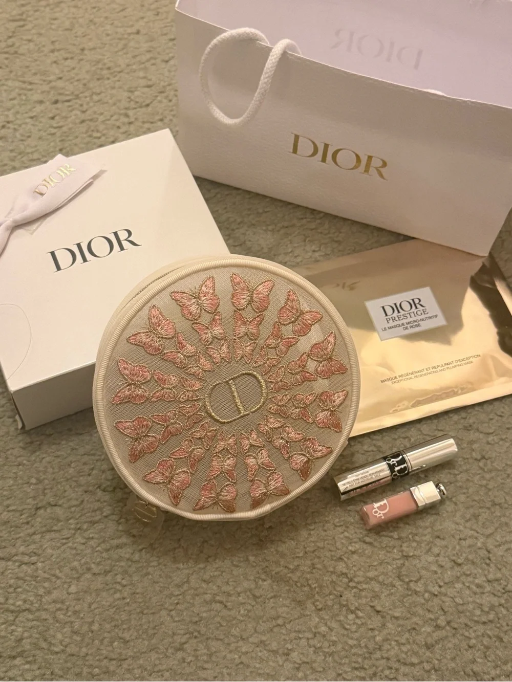 Dior Pouch + products! NWT AUTHENTIC